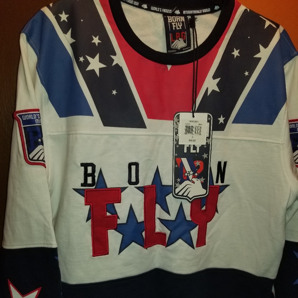 Born Fly,Crewneck Sweatshirt